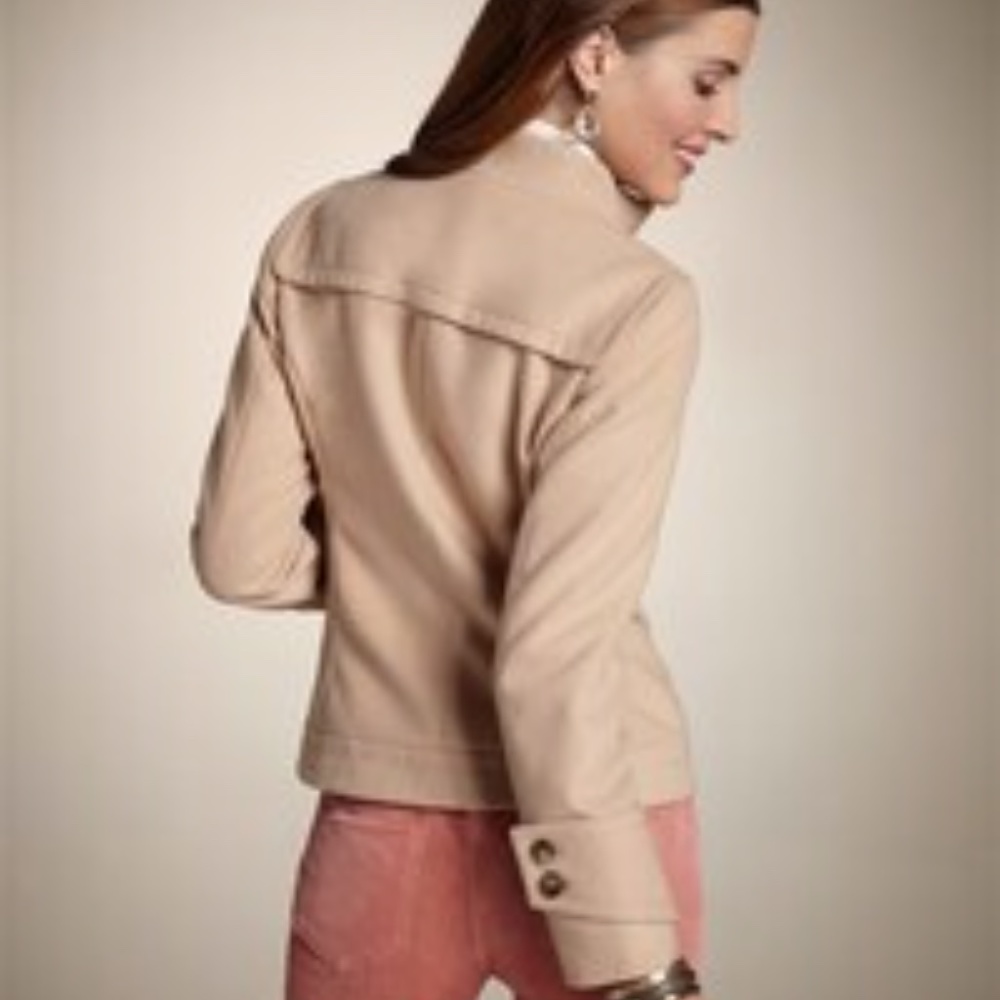 Chico's Smooth Plush Casey Jacket - Picture 3 of 3